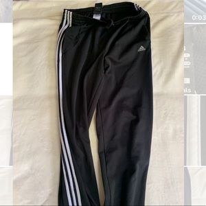 black adidas sweatpants!